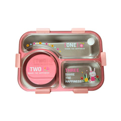 Trio 306 Stainless Steel Lunch Box