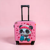 Pink Panda 3D Square Luggage