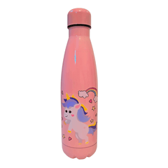 Unicorn Themed Stainless Steel Insulated Water Bottle 500ml