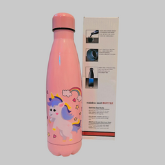 Unicorn Themed Stainless Steel Insulated Water Bottle 500ml