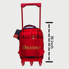 Spider-Man 16-Inch School Trolley Bag for KG & Grade 1