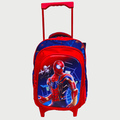Spider-Man 16-Inch School Trolley Bag for KG & Grade 1