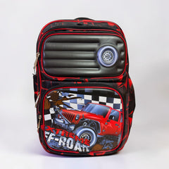 Car Theme School Bag For Grade 4 & 5