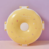 Kids Lunch Box Donut Yellow
