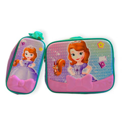 Insulated Lunch Bag for Kids with Geometry