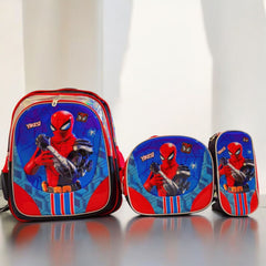 Spider Man 3 Piece Bag Set