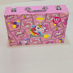 Unicorn Breifcase Art Kit 145 Pcs