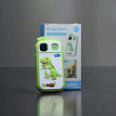 Dinosaur Smartphone Toy with Camera and Educational Games (Green)