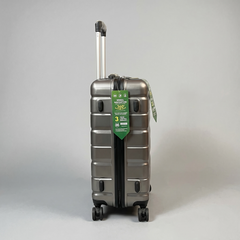 Delseey Travel Suitcase Fibre Grey