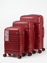 It Travel Luggage Suitcase Polypropylene