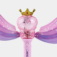 BUBBLE STICK W/LIGHT & MUSIC TOY