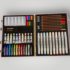 Unicorn Breifcase Art Kit For Kids 56 Pieces