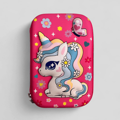 Unicorn Theme Big Geometry Case