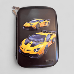 Car Theme Big Stationery Pouch/ Geometry Case