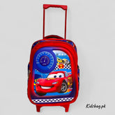 Car School Trolley Bag- For Grade (3 to 6) Waterproof & Spacious