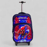 Spider Man School Trolley Bag for Boys Class 5 to 8 (22" inch )