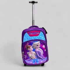 Frozen School Trolley Bag for Boys Class 5 to 8 (22" inch )