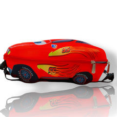 Cars Red Backpack School Bag 14 Inches For KG-1 And KG-2