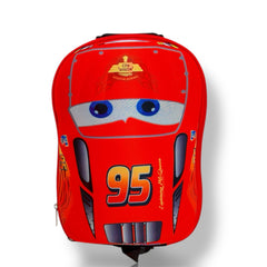 Cars Red Backpack School Bag 14 Inches For KG-1 And KG-2
