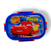 Car Theme Lunch Box with Cutlery