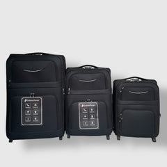 Golden Horse 3 Piece Luggage Suitcase