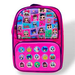 Lol Dol Theme School Bag For Gradae 4 & 5