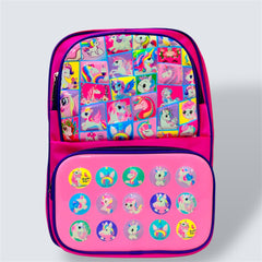 Unicorn Theme School Bag For Grade 4 & 5