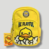 B.Duck Backpack Yellow Light Weigh For Grade 1