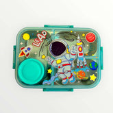 SpaceMan 750ML stainless Metal Lunch Box By Vest