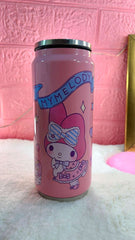 350ml Stainless Steel Cane Style Water Bottle – Insulated Hot & Cold Flask