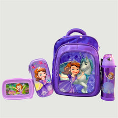 Sofia Theme School Bag Set For Grade KG &1