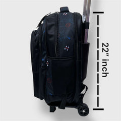 Spiderman SmartRoll 22" Detachable Trolley School Bag-Grade 4 to 8