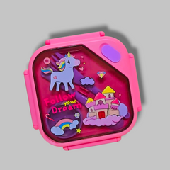 Unicorn Theme Lunch Box D-47