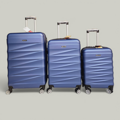 PIGEON TRAVEL SUITCASE FIBER BLUE