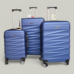 PIGEON TRAVEL SUITCASE FIBER BLUE