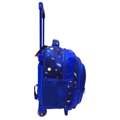Spaceman School Trolley Bag for Kids Grade 1 & KG, High