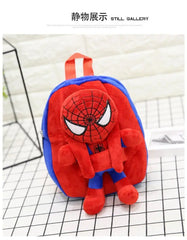 Plush Stuff Toy Backpack For Kids Cartoon Stuff Character Bag For Kids