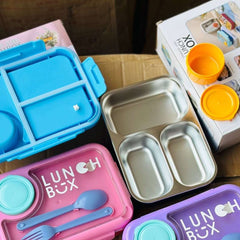 DURABLE & LEAK-PROOF STAINLESS STEEL LUNCH BOX