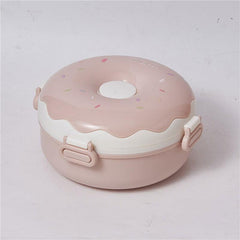 Kids Donut Lunch Box Pink