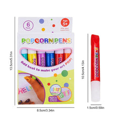 3D Magic Popcorn Pens for Puffy Art