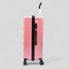Travel Suitcase Fibre Pink