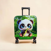 Cute Panda 3D Square Luggage