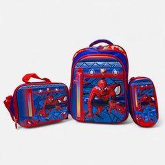 Spiderman School Bag Set for Grade 1 to 3