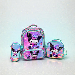 Kuromi school Bag Set