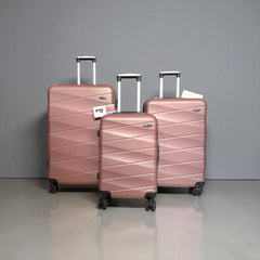 Pigeon Travel Suitcase Fibre Pink