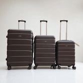 FlyStar Travel Suitcase Fibre Grey