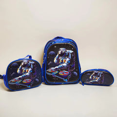 Spaceman School Bag Set for Grade 1 to 3
