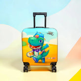 Dino 3D Square Luggage