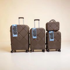 Instagon Luggage Suitcase Brown