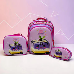 Berrybliss School Bag Set for Grade 1 to 3